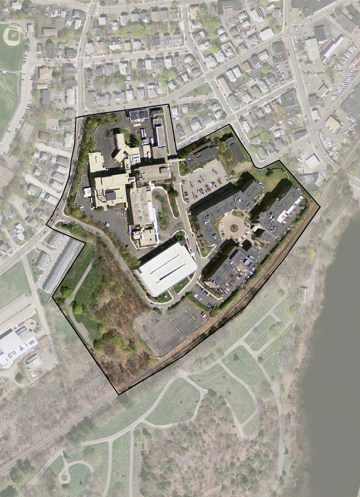 Longview Place site plan aerial
